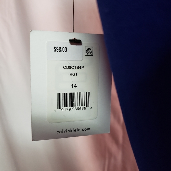 NWT Calvin Klein Dress sz. 14 - Picture 5 of 5
